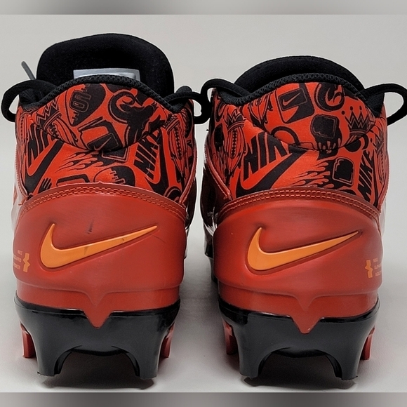Nike Alpha Menace 4 Pro Nrg Picante Red-Black Football Mens Size 9 FQ3984-600 main image 13